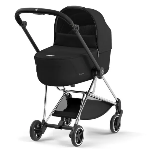 Cybex Kinderwagen 2-in-1 Mios 3 Chrome Black / Chrome - Cozy Beige / Beige> Wandelwagens|Complete Kinderwagens