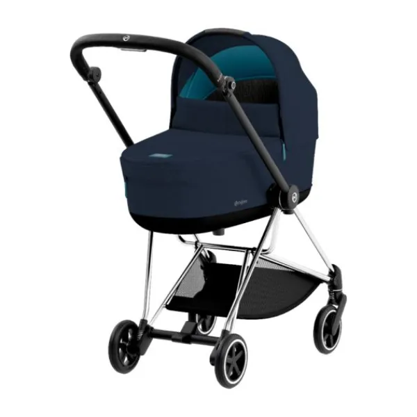 Cybex Kinderwagen 2-in-1 Mios 3 Chrome Black / Chrome - Cozy Beige / Beige> Wandelwagens|Complete Kinderwagens