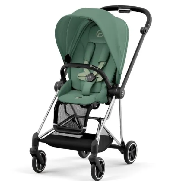 Cybex Kinderwagen 2-in-1 Mios 3 Chrome Black / Chrome - Cozy Beige / Beige> Wandelwagens|Complete Kinderwagens