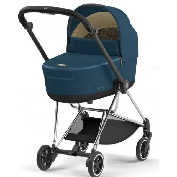 Cybex Kinderwagen 2-in-1 Mios 3 Chrome Black / Chrome - Cozy Beige / Beige> Wandelwagens|Complete Kinderwagens