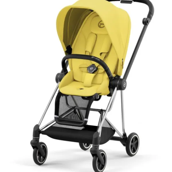 Cybex Kinderwagen 2-in-1 Mios 3 Chrome Black / Chrome - Cozy Beige / Beige> Wandelwagens|Complete Kinderwagens