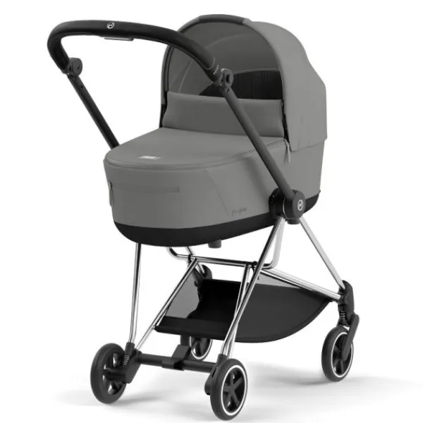 Cybex Kinderwagen 2-in-1 Mios 3 Chrome Black / Chrome - Cozy Beige / Beige> Wandelwagens|Complete Kinderwagens