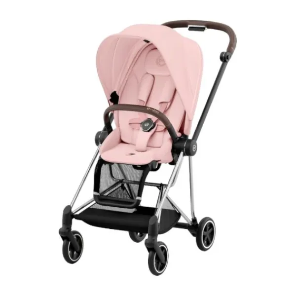 Cybex Kinderwagen 2-in-1 Mios 3 Chrome Brown / Chrome - Cozy Beige / Beige> Wandelwagens|Complete Kinderwagens