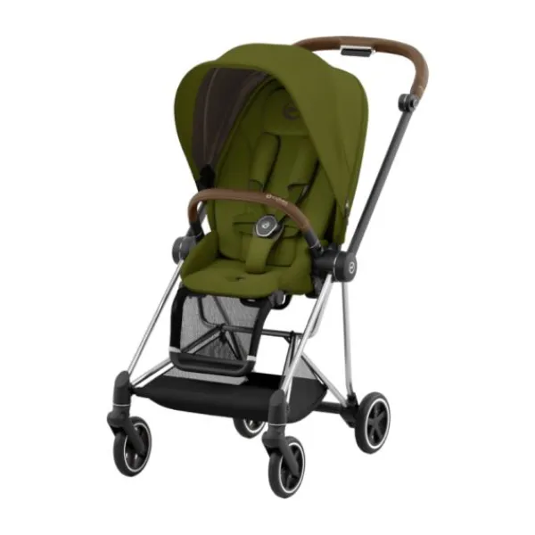 Cybex Kinderwagen 2-in-1 Mios 3 Chrome Brown / Chrome - Cozy Beige / Beige> Wandelwagens|Complete Kinderwagens