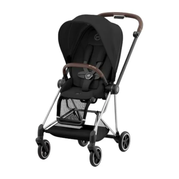 Cybex Kinderwagen 2-in-1 Mios 3 Chrome Brown / Chrome - Cozy Beige / Beige> Wandelwagens|Complete Kinderwagens