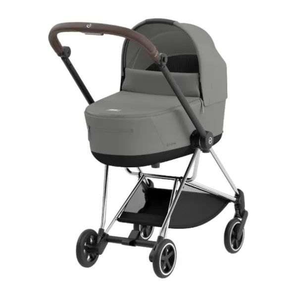 Cybex Kinderwagen 2-in-1 Mios 3 Chrome Brown / Chrome - Cozy Beige / Beige> Wandelwagens|Complete Kinderwagens
