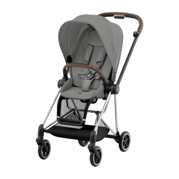 Cybex Kinderwagen 2-in-1 Mios 3 Chrome Brown / Chrome - Cozy Beige / Beige> Wandelwagens|Complete Kinderwagens