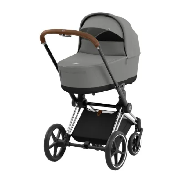Cybex Kinderwagen 2-in-1 Priam 4 Chrome Brown / Chrome - Cozy Beige> Wandelwagens|Complete Kinderwagens