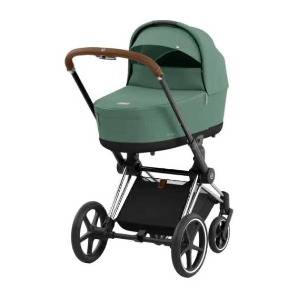 Cybex Kinderwagen 2-in-1 Priam 4 Chrome Brown / Chrome - Cozy Beige> Wandelwagens|Complete Kinderwagens