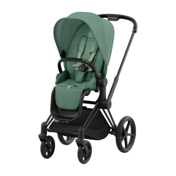 Cybex Kinderwagen 2-in-1 Priam 4 Matt Black - Cozy Beige> Wandelwagens|Complete Kinderwagens