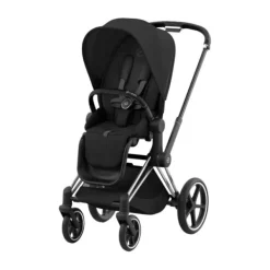 Cybex Kinderwagen 2-in-1 Priam 4 Chrome Black / Chrome - Cozy Beige><noscript><img width=