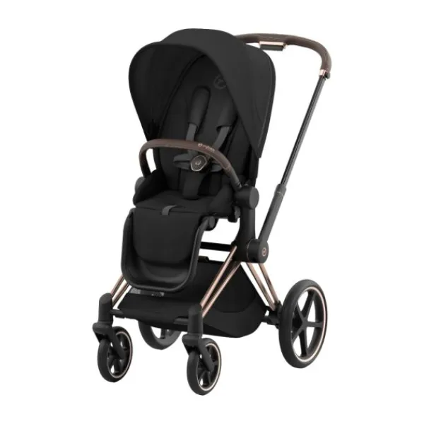 Cybex Kinderwagen 2-in-1 Priam 4 Rosegold - Cozy Beige> Wandelwagens|Complete Kinderwagens