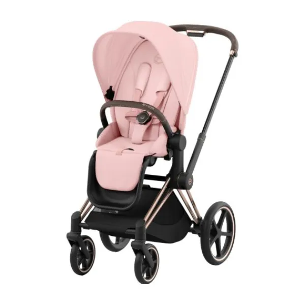 Cybex Kinderwagen 2-in-1 Priam 4 Rosegold - Cozy Beige> Wandelwagens|Complete Kinderwagens