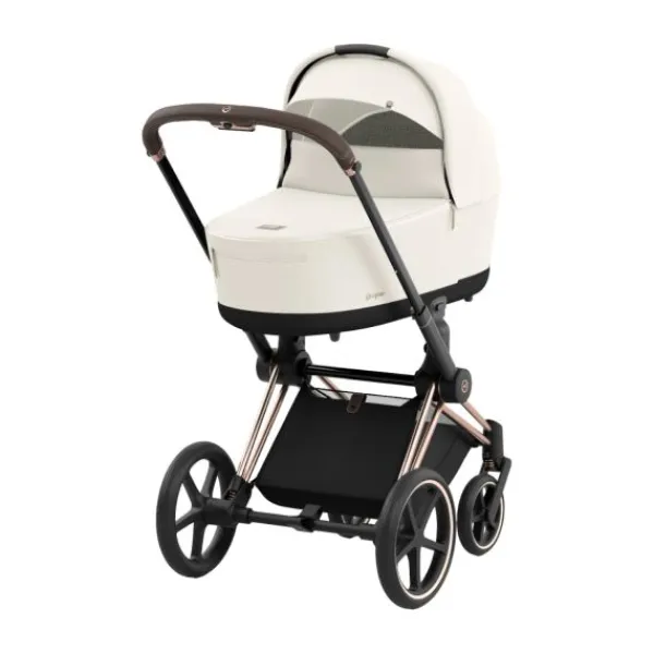 Cybex Kinderwagen 2-in-1 Priam 4 Rosegold - Cozy Beige> Wandelwagens|Complete Kinderwagens