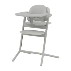 Cybex Lemo 3-in-1 Set Sand White - White> Kunststof Kinderstoelen|Houten Kinderstoelen