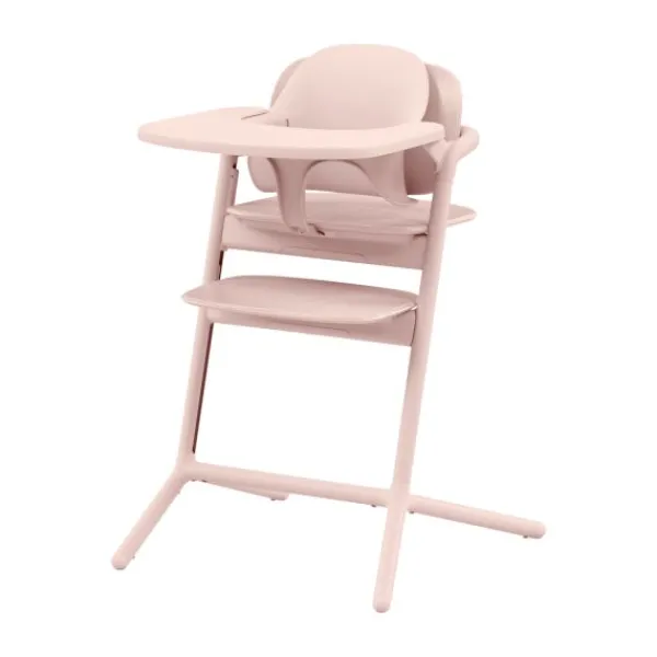 Cybex Lemo 3-in-1 Set Sand White - White> Kunststof Kinderstoelen|Houten Kinderstoelen