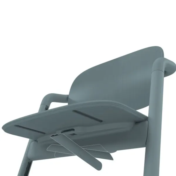 Cybex Lemo 4-in-1 Set Stone Blue - Mid Blue> Kunststof Kinderstoelen|Houten Kinderstoelen