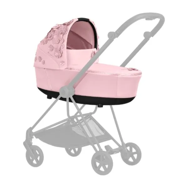 Cybex Priam 4 Lux Carry Cot Simply Flowers Pink | Light Pink> Accessoires Kinderwagens|Accessoires Tweeling/Duo