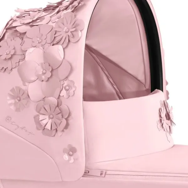 Cybex Priam 4 Lux Carry Cot Simply Flowers Pink | Light Pink> Accessoires Kinderwagens|Accessoires Tweeling/Duo