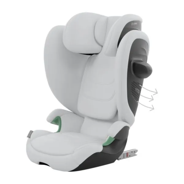 Cybex Solution G2 I-Fix Autostoeltje - Fog Grey / Light Grey> Autostoel Groep 2/3 (15-36Kg)