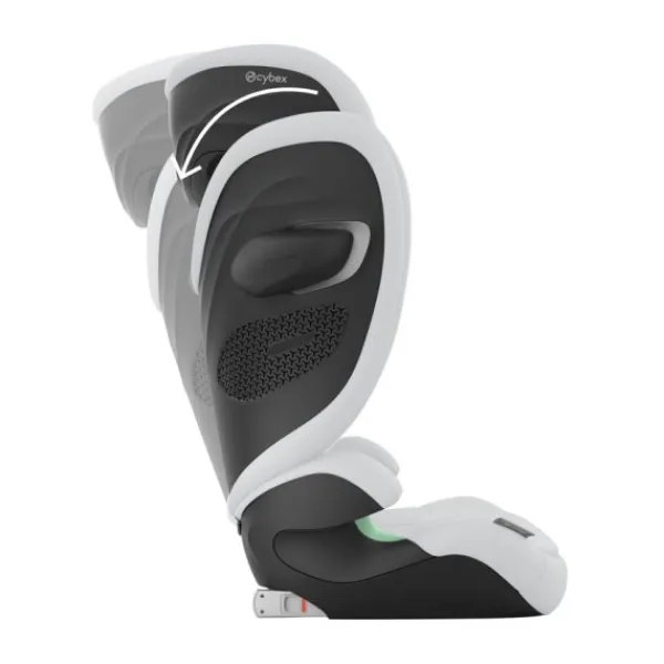 Cybex Solution G2 I-Fix Autostoeltje - Fog Grey / Light Grey> Autostoel Groep 2/3 (15-36Kg)