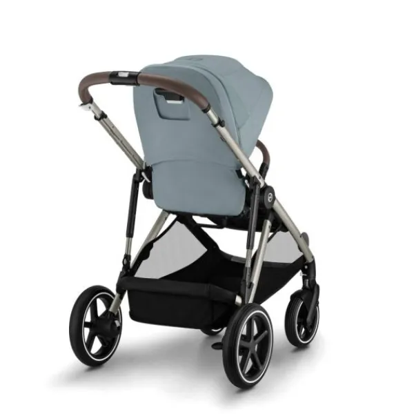 Cybex Tweelingwagen Gazelle S Seashell Beige - Light Beige> Tweeling Kinderwagens|Duo Kinderwagens