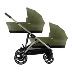 Cybex Tweelingwagen Gazelle S Seashell Beige - Light Beige><noscript><img width=