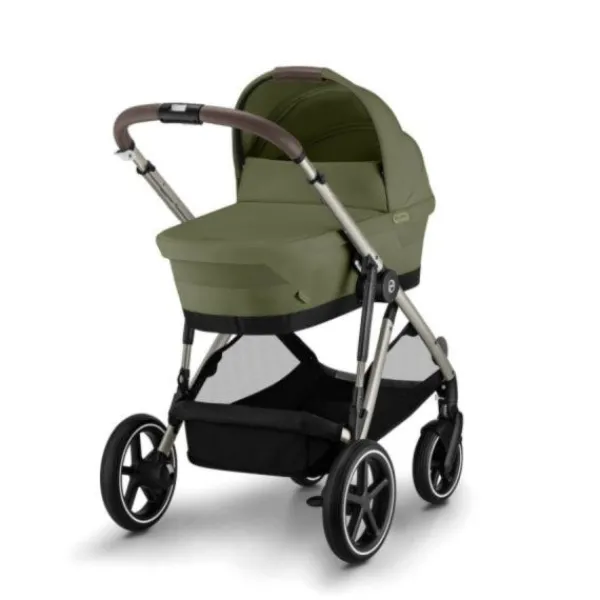 Cybex Tweelingwagen Gazelle S Seashell Beige - Light Beige> Tweeling Kinderwagens|Duo Kinderwagens