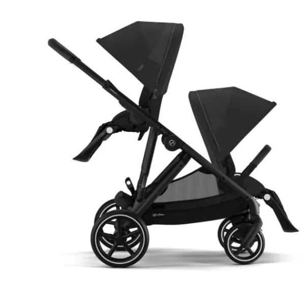 Cybex Tweelingwagen Gazelle S Seashell Beige - Light Beige> Tweeling Kinderwagens|Duo Kinderwagens