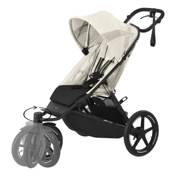 Cybex Wandelwagen Avi Spin Almond Beige> Wandelwagens|Complete Kinderwagens