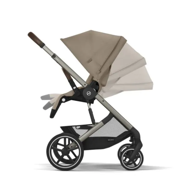 Cybex Wandelwagen Balios S Lux BLK Moon Black - Black> Wandelwagens|Complete Kinderwagens