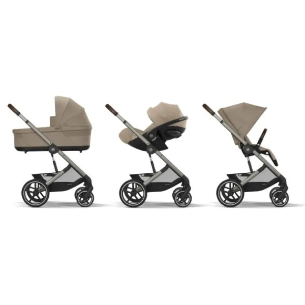 Cybex Wandelwagen Balios S Lux BLK Moon Black - Black> Wandelwagens|Complete Kinderwagens