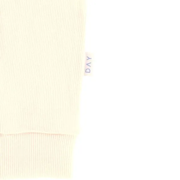 DAY Broekje Rib - Cream - Mt. 62/68> Broekjes