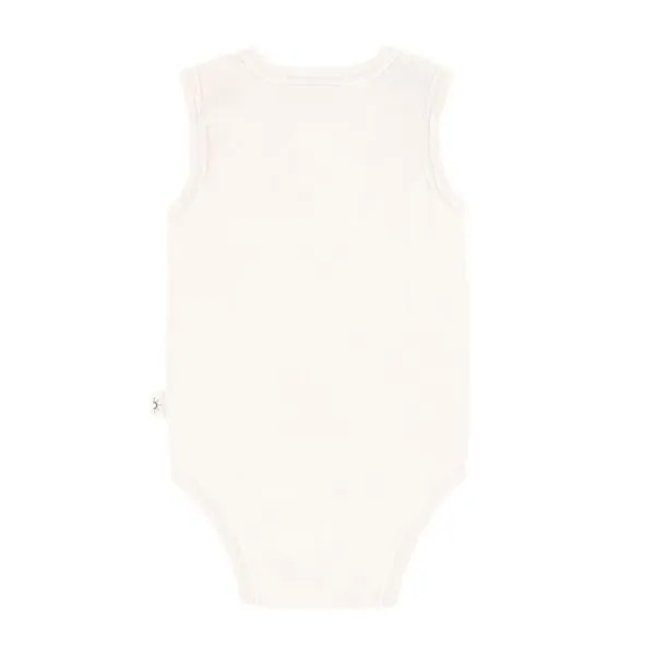 DAY Romper Mouwloos + Grow-Along - Off White - Mt. 50/56> Rompertjes