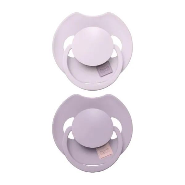 Difrax Dynamic Lovi Prime Fopspeen - 18mnd+ - 2st. - Lilac / Violet> Fopspenen 18+ Maanden