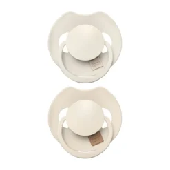 Difrax Dynamic Lovi Prime Fopspeen - 6-18mnd - 2st. - Coconut / Ivory> Fopspenen 12+ Maanden|Fopspenen 6+ Maanden