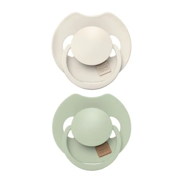 Difrax Dynamic Lovi Prime Fopspeen - 0-6mnd - 2st. - Coconut/Pistachio> Fopspenen 0-6 Maanden