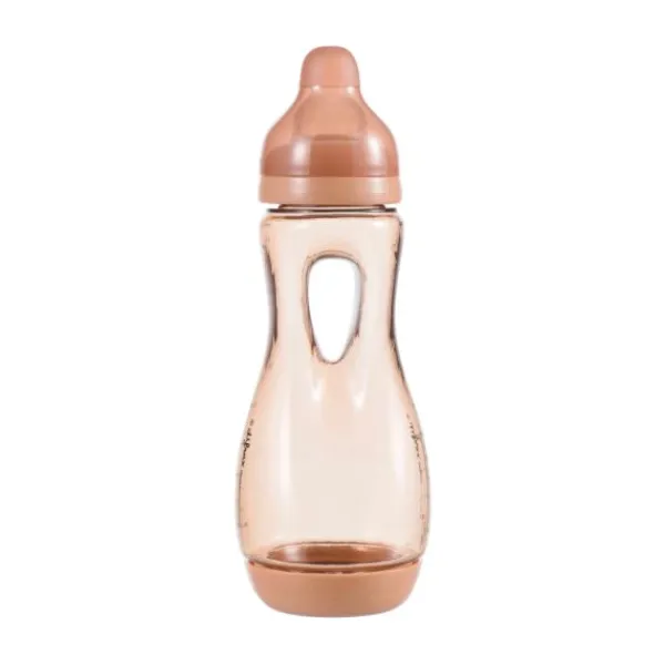 Difrax Handgreepfles Raspberry 240ml> Flessen