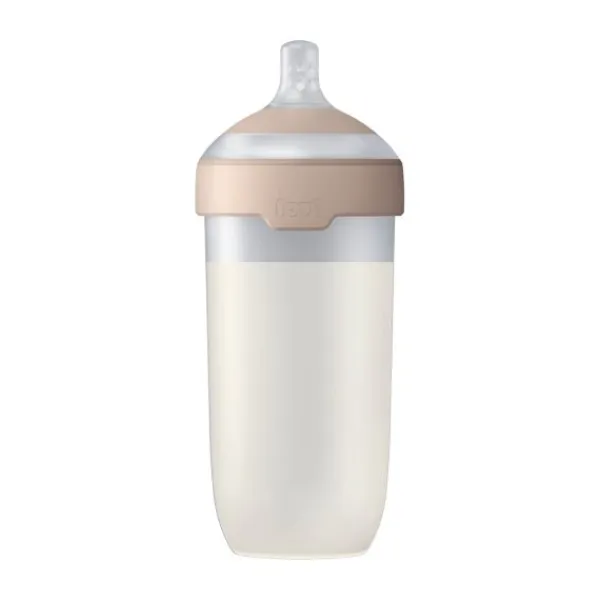 Difrax Mammafeel Fles – 330 ml – Soft Pink> Flessen