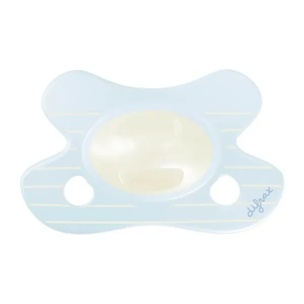 Difrax Natural Fopspeen - Newborn - Soft Pink Hearts> Fopspenen 0-6 Maanden|Fopspenen 6+ Maanden