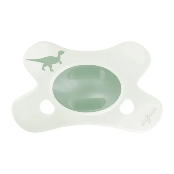 Difrax Natural Fopspeen - Newborn - Soft Pink Hearts> Fopspenen 0-6 Maanden|Fopspenen 6+ Maanden