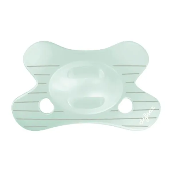 Difrax Natural Fopspeen - Newborn - Soft Pink Hearts> Fopspenen 0-6 Maanden|Fopspenen 6+ Maanden