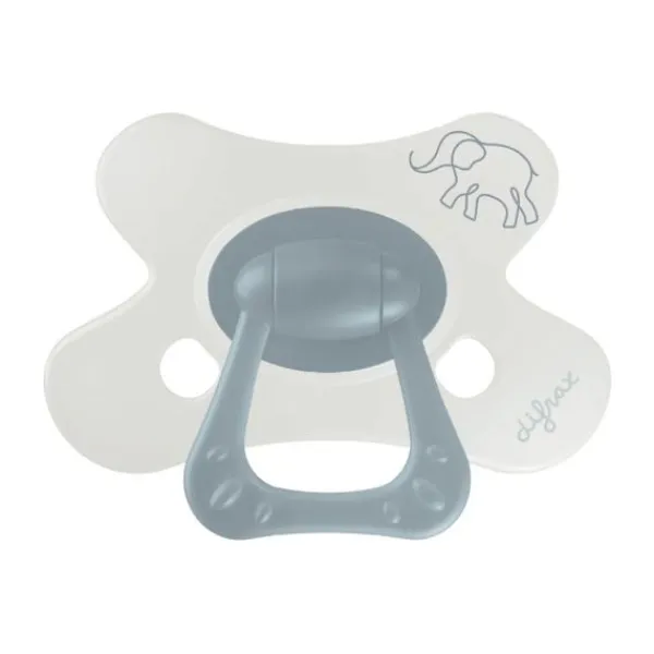 Difrax Natural Fopspeen - Newborn - Soft Pink Hearts> Fopspenen 0-6 Maanden|Fopspenen 6+ Maanden