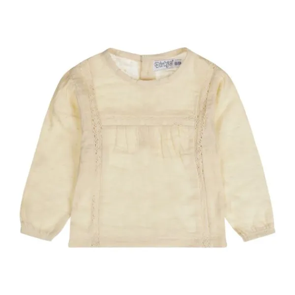 Dirkje Blouse Loose Fit - Maat 68 - Offwhite> Blousjes