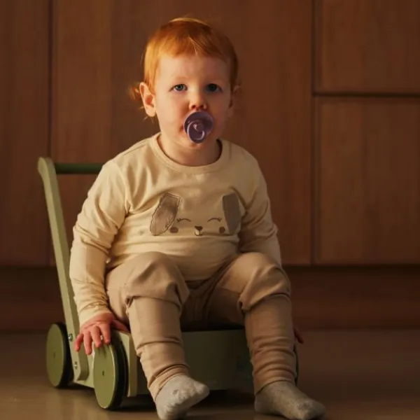 Dirkje T‑Shirt Animal – Maat 80 – Offwhite> Shirtjes