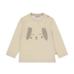 Dirkje T‑Shirt Animal – Maat 80 – Offwhite><noscript><img width=