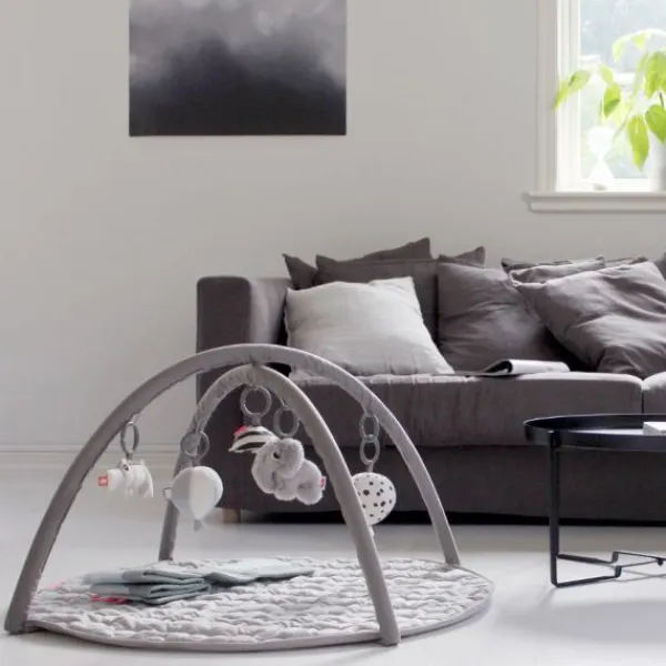 Done By Deer Activity Play Mat Deer Friends Grey> Speelkleden