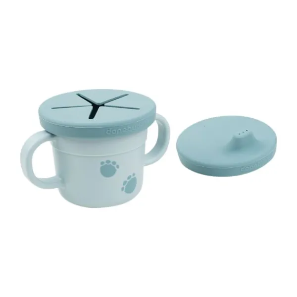 Done By Deer Foodie Cutlery Set Happy Dots Powder> Bekers|Bordjes