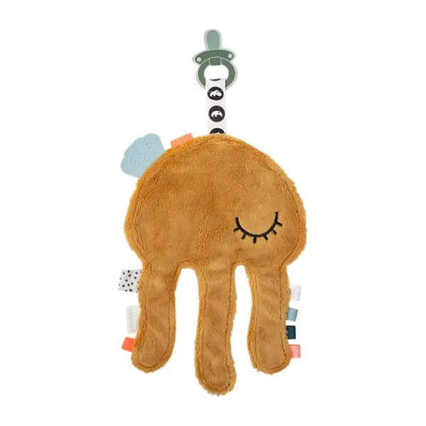 Done By Deer Knuffeldoekje Cozy Friend Jelly Mustard> Knuffeldoekjes