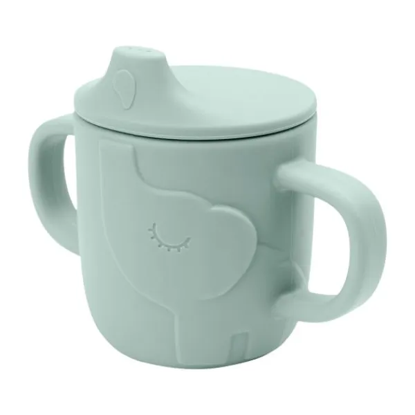 Done By Deer Spout Cup Peekaboo Elphee Blue> Bekers